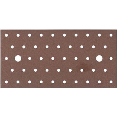 Alberts 822361 DURAVIS® Plaque multi-trous couleur rouille, à couche duplex taille 200 x 100 x 2 mm kit de 25 - Publicité Alberts 822361 DURAVIS® Plaque multi-trous couleur rouille, à couche duplex taille 200 x 100 x 2 mm kit de 25 - Publicité