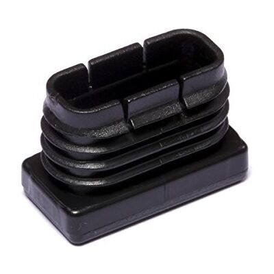 BRINOX B75855 N - Insert rectangulaire interne - 15x30mm - Noir - Publicité BRINOX B75855 N - Insert rectangulaire interne - 15x30mm - Noir - Publicité