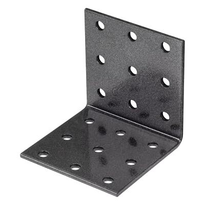 Alberts 823023 DURAVIS® Équerre multi-trous en noir diamant, à couche duplex taille 60 x 60 x 60 mm kit de 50 - Publicité Alberts 823023 DURAVIS® Équerre multi-trous en noir diamant, à couche duplex taille 60 x 60 x 60 mm kit de 50 - Publicité