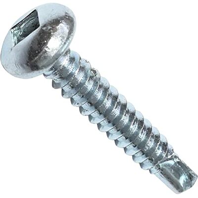AERZETIX Lot de 100 Vis Autoperceuse Tête Cylindrique Ø4.2x25mm à Empreinte Carrée Vis à Tôle Autoperceuse DIN 7504N en Acier Zingué - Publicité AERZETIX Lot de 100 Vis Autoperceuse Tête Cylindrique Ø4.2x25mm à Empreinte Carrée Vis à Tôle Autoperceuse DIN 7504N en Acier Zingué - Publicité