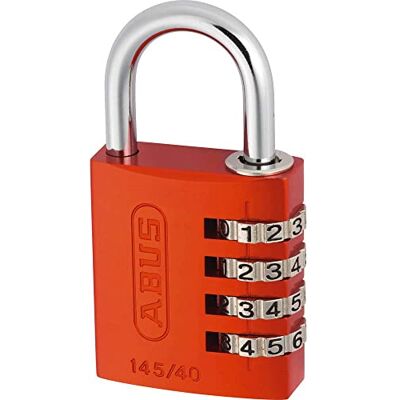 ABUS 465598 1pièce (s) Cadenas Cadenas (Orange, aluminium, 55 g, 1 pièce (s)) - Publicité ABUS 465598 1pièce (s) Cadenas Cadenas (Orange, aluminium, 55 g, 1 pièce (s)) - Publicité
