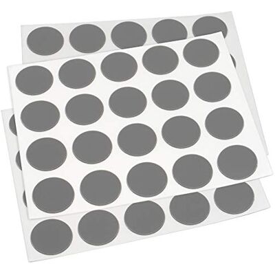 Adsamm ® / 60 x caches adhésifs pour tête de vis / gris foncé / Ø 13 mm / rond / caches autocollants avec fine épaisseur 0,45 mm, d'® - Publicité Adsamm ® / 60 x caches adhésifs pour tête de vis / gris foncé / Ø 13 mm / rond / caches autocollants avec fine épaisseur 0,45 mm, d'® - Publicité