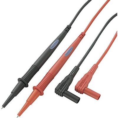 VOLTCRAFT Set de cordons de mesure de sécurité 1.00 m noir, rouge MS-1A - Publicité VOLTCRAFT Set de cordons de mesure de sécurité 1.00 m noir, rouge MS-1A - Publicité