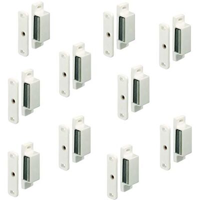 Gedotec ® Professionnel Magnétique Loquet Fermeture Porte/meuble Schnapper Fermeture de la porte – Plastique Blanc – Avec vis – Force d'adhérence 4 kg – geprüfte marque de qualité pour votre intérieur - Publicité Gedotec ® Professionnel Magnétique Loquet Fermeture Porte/meuble Schnapper Fermeture de la porte – Plastique Blanc – Avec vis – Force d'adhérence 4 kg – geprüfte marque de qualité pour votre intérieur - Publicité
