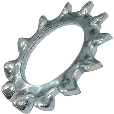 AERZETIX C44525 Lot de 50 Rondelles frein éventail M8 pour boulon/vis M8 dents denture extérieur en acier zingué DIN6798 assemblage écrou serrage étanchéité fixation - Publicité AERZETIX C44525 Lot de 50 Rondelles frein éventail M8 pour boulon/vis M8 dents denture extérieur en acier zingué DIN6798 assemblage écrou serrage étanchéité fixation - Publicité