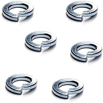 Merriway BH04867 (100 pièces) Rondelle à ressort fendue en acier M6 – Lot de 100 pièces, argent - Publicité Merriway BH04867 (100 pièces) Rondelle à ressort fendue en acier M6 – Lot de 100 pièces, argent - Publicité