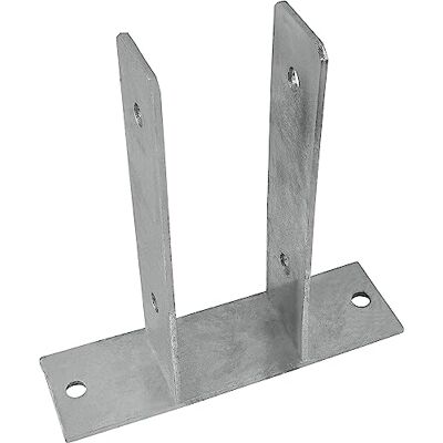 Support pour poteaux Connex 71x60mm Zingué - Publicité Support pour poteaux Connex 71x60mm Zingué - Publicité