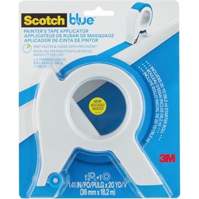 ScotchBlue Applicateur de Ruban de Masquage avec 1 Rouleau (36 mm x 18,2 m) Multi-Surfaces Pour Moulures, Plinthes, Fenêtres et Encadrements Portes - Publicité ScotchBlue Applicateur de Ruban de Masquage avec 1 Rouleau (36 mm x 18,2 m) Multi-Surfaces Pour Moulures, Plinthes, Fenêtres et Encadrements Portes - Publicité