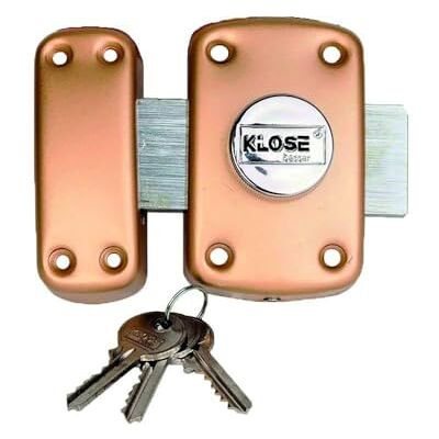 KLOSE BESSER - Serratura Bottone 45 - Or - 3-5 keys - Lock - Publicité KLOSE BESSER - Serratura Bottone 45 - Or - 3-5 keys - Lock - Publicité