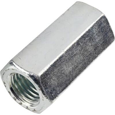 AERZETIX C58229 Lot de 2 Écrous de jonction hexagonaux allongés M20x60 mm écrou de rallonge prolongateur à filetage métrique en acier zingué - Publicité AERZETIX C58229 Lot de 2 Écrous de jonction hexagonaux allongés M20x60 mm écrou de rallonge prolongateur à filetage métrique en acier zingué - Publicité