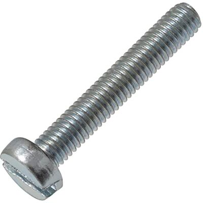 AERZETIX C60123 Lot de 50 Vis à métaux à tête cylindrique M3x18 mm à empreinte fendue S boulon d'assemblage DIN 84 dureté 4.8 en acier zingué couleur argent - Publicité AERZETIX C60123 Lot de 50 Vis à métaux à tête cylindrique M3x18 mm à empreinte fendue S boulon d'assemblage DIN 84 dureté 4.8 en acier zingué couleur argent - Publicité