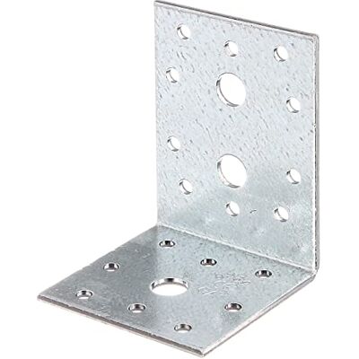 Alberts 334352 Équerre d'assemblage galvanisée Sendzimir 60 x 80 x 60 mm - Publicité Alberts 334352 Équerre d'assemblage galvanisée Sendzimir 60 x 80 x 60 mm - Publicité