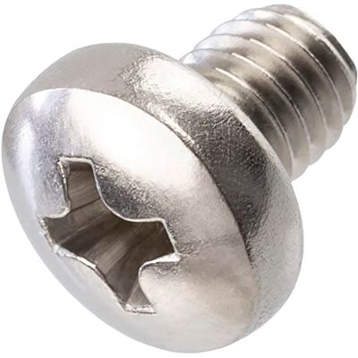 AERZETIX C59779 Lot de 10 Vis à métaux à tête cylindrique M5x6 mm à empreinte PH2 boulon d'assemblage DIN 7985 en acier inoxydable A2 couleur argent - Publicité AERZETIX C59779 Lot de 10 Vis à métaux à tête cylindrique M5x6 mm à empreinte PH2 boulon d'assemblage DIN 7985 en acier inoxydable A2 couleur argent - Publicité
