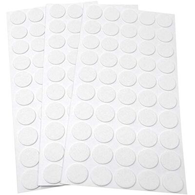 Adsamm ® / 150 x patins en feutre / blancs / Ø 20 mm / rond / 1,5 mm d' épaisseur / patins glisseurs auto-adhésifs de qualité optimale de ® - Publicité Adsamm ® / 150 x patins en feutre / blancs / Ø 20 mm / rond / 1,5 mm d' épaisseur / patins glisseurs auto-adhésifs de qualité optimale de ® - Publicité