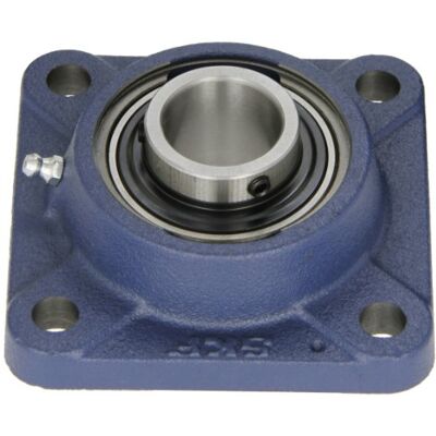 SKF Fy-tf Série à roulement à billes Bride unité, 4 trous de boulon, tige filetée Lock, Regreasable, contact et Char joints, Fonte, métrique, 30 mm, 1 - Publicité SKF Fy-tf Série à roulement à billes Bride unité, 4 trous de boulon, tige filetée Lock, Regreasable, contact et Char joints, Fonte, métrique, 30 mm, 1 - Publicité