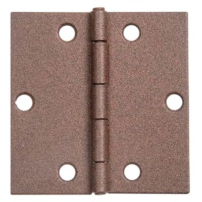 Alberts 822422 DURAVIS® Charnière carrée couleur rouille, à couche duplex taille 60 x 60 x 1 mm kit de 20 - Publicité Alberts 822422 DURAVIS® Charnière carrée couleur rouille, à couche duplex taille 60 x 60 x 1 mm kit de 20 - Publicité