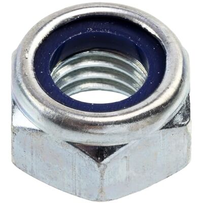 AERZETIX Lot de 25 Écrous de blocage M12x1.75 mm à 6 pans filetage métrique en acier zingué couleur argent montage assemblage usage général fixation - Publicité AERZETIX Lot de 25 Écrous de blocage M12x1.75 mm à 6 pans filetage métrique en acier zingué couleur argent montage assemblage usage général fixation - Publicité