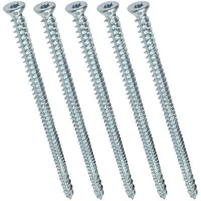 AERZETIX C48388 Lot de 5 Vis d'ancrage direct pour béton Ø7.5x152mm tête fraisée conique à empreint étoile T30 fixation directe sans cheville - Publicité AERZETIX C48388 Lot de 5 Vis d'ancrage direct pour béton Ø7.5x152mm tête fraisée conique à empreint étoile T30 fixation directe sans cheville - Publicité