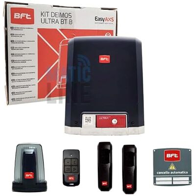 Matic Line BFT KIT DEIMOS ULTRA BT B600 24 V 600 kg portail coulissant 2618209 - Publicité Matic Line BFT KIT DEIMOS ULTRA BT B600 24 V 600 kg portail coulissant 2618209 - Publicité