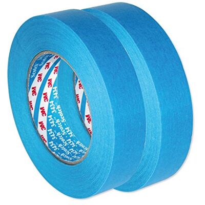 3M AutoBright Lot de 2 rouleaux de ruban de masquage pour voiture Bleu 25 mm x 50 m Lot de deux rouleaux. Publicité 3M AutoBright Lot de 2 rouleaux de ruban de masquage pour voiture Bleu 25 mm x 50 m Lot de deux rouleaux. Publicité