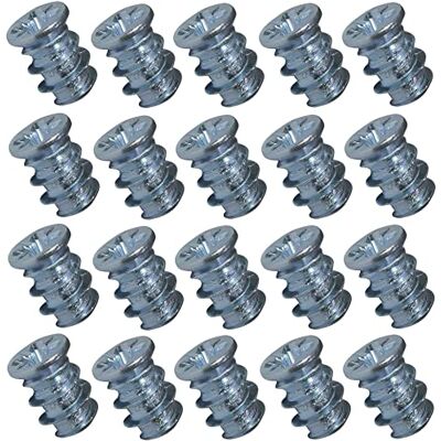AERZETIX C44757 Lot de 20 vis euro pour meubles/armoire/placard assemblage de bois Ø6.3x9mm en acier zingué métal à empreinte pozidriv - Publicité AERZETIX C44757 Lot de 20 vis euro pour meubles/armoire/placard assemblage de bois Ø6.3x9mm en acier zingué métal à empreinte pozidriv - Publicité