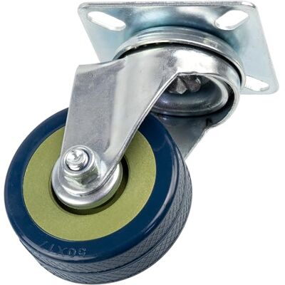 AERZETIX K37566 Lot de 4 Roues roulette pivotantes pour meubles à rotation 360° sans frein fixation à platine à billes hauteur 70 mm capacité de charge 35 kg chariot chaise établi - Publicité AERZETIX K37566 Lot de 4 Roues roulette pivotantes pour meubles à rotation 360° sans frein fixation à platine à billes hauteur 70 mm capacité de charge 35 kg chariot chaise établi - Publicité