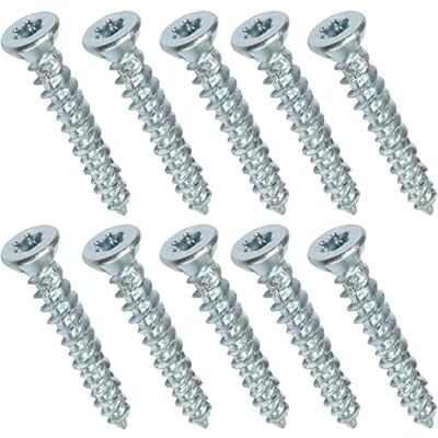 AERZETIX Lot de 10 Vis d'Ancrage Direct pour Béton Ø7.5x52mm Tête Fraisée Conique à Empreinte Étoile T30 Fixation Directe sans Cheville - Publicité AERZETIX Lot de 10 Vis d'Ancrage Direct pour Béton Ø7.5x52mm Tête Fraisée Conique à Empreinte Étoile T30 Fixation Directe sans Cheville - Publicité