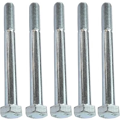AERZETIX Lot de 5 Boulons M8x80 à Filetage Partiel à Tête Hexagonale Ø8x80mm DIN 931 en Acier Zingué Couleur Argent Bricolage Outillage d'Assemblage/Quincaillerie - Publicité AERZETIX Lot de 5 Boulons M8x80 à Filetage Partiel à Tête Hexagonale Ø8x80mm DIN 931 en Acier Zingué Couleur Argent Bricolage Outillage d'Assemblage/Quincaillerie - Publicité