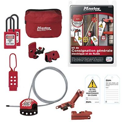 Kit de consignation général MASTER LOCK - Essentiel pour maintenance - Publicité Kit de consignation général MASTER LOCK - Essentiel pour maintenance - Publicité