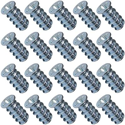 AERZETIX C44759 Lot de 20 vis euro pour meubles/armoire/placard assemblage de bois Ø6.3x13mm en acier zingué métal à empreinte pozidriv - Publicité AERZETIX C44759 Lot de 20 vis euro pour meubles/armoire/placard assemblage de bois Ø6.3x13mm en acier zingué métal à empreinte pozidriv - Publicité