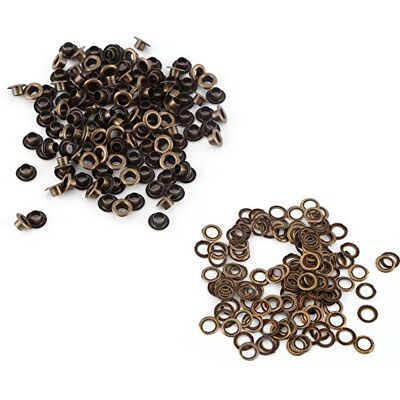 Walfront Œillets Laiton 5mm Maroquinerie Haute Gamme 100 Pièces Certifiés REACH avec Rondelles Acier Zingué Pour Reliure Scrapbooking Kit Pro DIY (Diamètres 4/5/6mm) - Publicité Walfront Œillets Laiton 5mm Maroquinerie Haute Gamme 100 Pièces Certifiés REACH avec Rondelles Acier Zingué Pour Reliure Scrapbooking Kit Pro DIY (Diamètres 4/5/6mm) - Publicité