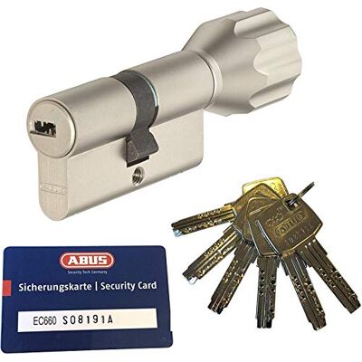 ABUS EC660 ECK660 Longueur du cylindre bouton (a/b) Z55/K45mm (c=100mm) 6 clés, avec Carte de Sécurité - Publicité ABUS EC660 ECK660 Longueur du cylindre bouton (a/b) Z55/K45mm (c=100mm) 6 clés, avec Carte de Sécurité - Publicité