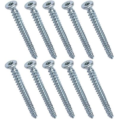 AERZETIX C48383 Lot de 10 Vis d'ancrage direct pour béton Ø7.5x80mm tête fraisée conique à empreint étoile T30 fixation directe sans cheville - Publicité AERZETIX C48383 Lot de 10 Vis d'ancrage direct pour béton Ø7.5x80mm tête fraisée conique à empreint étoile T30 fixation directe sans cheville - Publicité