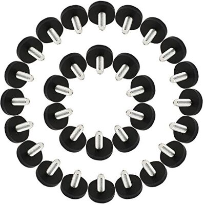 uxcell sourcingmap 30pcs Pieds de Nivellement Meuble Réglable Pied Réglable Coussin de meuble Jambe Pied de Table Chaise Base Protection Plancher à fente M6x13mm Filetage mâle - Publicité uxcell sourcingmap 30pcs Pieds de Nivellement Meuble Réglable Pied Réglable Coussin de meuble Jambe Pied de Table Chaise Base Protection Plancher à fente M6x13mm Filetage mâle - Publicité