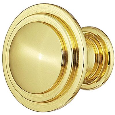 Gedotec Bouton pour Meuble Vintage, Tiroir, Armoire, Commode, Placard de Cuisine et Chambre H10183 Poignée à Visser Decoration Interieur Rétro Métal Laiton Poli -1 Pièce - Publicité Gedotec Bouton pour Meuble Vintage, Tiroir, Armoire, Commode, Placard de Cuisine et Chambre H10183 Poignée à Visser Decoration Interieur Rétro Métal Laiton Poli -1 Pièce - Publicité