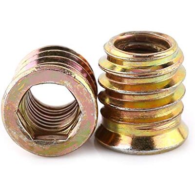 Walfront Vis M8 Six Pans Creux 20Pcs Kit d'Assortiment de Vis et Boulons à Tête Plate Entièrement Filetée au Carbone Zingué pour Meubles en Bois (M8*15mm) - Publicité Walfront Vis M8 Six Pans Creux 20Pcs Kit d'Assortiment de Vis et Boulons à Tête Plate Entièrement Filetée au Carbone Zingué pour Meubles en Bois (M8*15mm) - Publicité