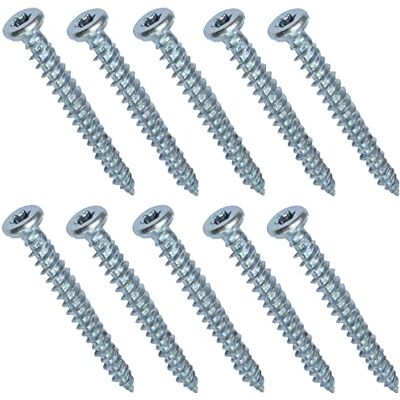 AERZETIX C48382 Lot de 10 Vis d'ancrage direct pour béton Ø7.5x72mm tête fraisée conique à empreint étoile T30 fixation directe sans cheville - Publicité AERZETIX C48382 Lot de 10 Vis d'ancrage direct pour béton Ø7.5x72mm tête fraisée conique à empreint étoile T30 fixation directe sans cheville - Publicité