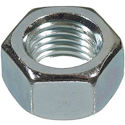 Merriway Bulk Hardware BH03666 Ecrou en Acier à tête hexagonale M6, Set de 100 Pièces - Publicité Merriway Bulk Hardware BH03666 Ecrou en Acier à tête hexagonale M6, Set de 100 Pièces - Publicité