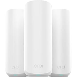 Netgear Orbi Système Mesh WiFi 7 RBE373 3-Pack Jusqu'à 3.6 Gbps Couvre jusqu'à 360 m² 70 appareils 2.5GB Internet Port Dual-Band BE3600 Compatible Murs épais et Toutes Box Internet - Publicité Netgear Orbi Système Mesh WiFi 7 RBE373 3-Pack Jusqu'à 3.6 Gbps Couvre jusqu'à 360 m² 70 appareils 2.5GB Internet Port Dual-Band BE3600 Compatible Murs épais et Toutes Box Internet - Publicité