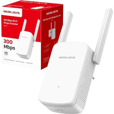 MERCUSYS Répéteur WiFi Puissant 300 Mbps, Antennes Haute Performance, ME12 - Publicité MERCUSYS Répéteur WiFi Puissant 300 Mbps, Antennes Haute Performance, ME12 - Publicité