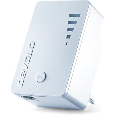 Devolo 9844 Amplificateur WiFi AC, DE, at, récupérer à partir du réseau WiFi existant, WLAN Vitesse jusqu'à 1200 mbits/s fonctionnalité Double Bande intégrée - Publicité Devolo 9844 Amplificateur WiFi AC, DE, at, récupérer à partir du réseau WiFi existant, WLAN Vitesse jusqu'à 1200 mbits/s fonctionnalité Double Bande intégrée - Publicité
