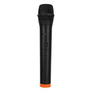 Yunir Microphone sans fil universel VHF, microphone de réception USB professionnel en plastique ABS, microphone de réception USB, pour le chant et la parole, Plug and Play - Publicité