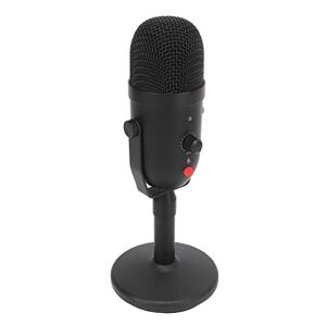 Demeras Microphone USB, Réduction du Bruit Professionnel Plug and Play Micro Cardioïde USB Son Clair pour Podcasting pour Streaming - Publicité