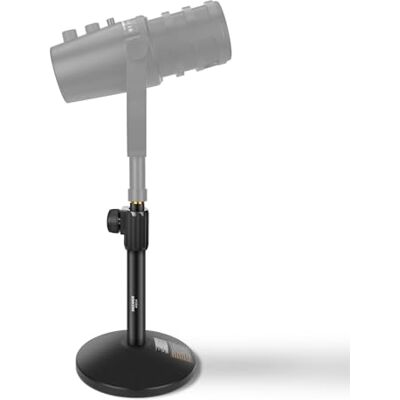 NEEWER Support de Microphone de Bureau, Support de Micro de Table réglable avec Adaptateur à vis de 0,95 cm à 1,5 cm, Compatible avec Blue Yeti Snowball HyperX QuadCast SoloCast Shure,MS014 - Publicité NEEWER Support de Microphone de Bureau, Support de Micro de Table réglable avec Adaptateur à vis de 0,95 cm à 1,5 cm, Compatible avec Blue Yeti Snowball HyperX QuadCast SoloCast Shure,MS014 - Publicité
