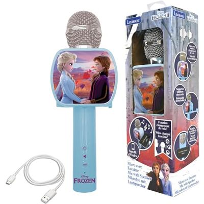 Lexibook , La Reine des Neiges Micro Bluetooth, MIC240FZLXB - Publicité Lexibook , La Reine des Neiges Micro Bluetooth, MIC240FZLXB - Publicité