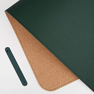 Yuly Sous-main de bureau imperméable double face, multifonctionnel, en cuir synthétique et en liège, grand tapis de souris de jeu pour clavier d'ordinateur portable - Publicité Yuly Sous-main de bureau imperméable double face, multifonctionnel, en cuir synthétique et en liège, grand tapis de souris de jeu pour clavier d'ordinateur portable - Publicité