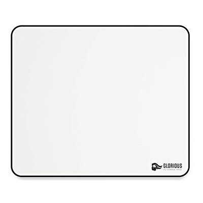 GLORIOUS Tapis De Souris Gaming L (Blanc) Bords Cousus Anti-Effilochage, Surface Tissu Lisse, Base Antidérapante En Gomme, Lavable En Machine, Mouvements Rapides - Publicité GLORIOUS Tapis De Souris Gaming L (Blanc) Bords Cousus Anti-Effilochage, Surface Tissu Lisse, Base Antidérapante En Gomme, Lavable En Machine, Mouvements Rapides - Publicité