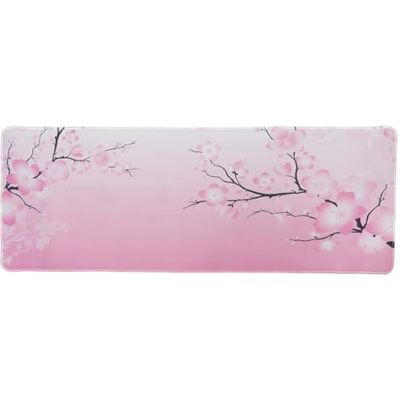 lachineuse Tapis DE Souris XXL Fleurs de Cerisier Sakura Japonais 800 x 300 x 3 mm Déco Japonaise Rose & Blanc Antidérapant et Résistant à l'eau Déco Bureau Idée Cadeau Japon Asie - Publicité lachineuse Tapis DE Souris XXL Fleurs de Cerisier Sakura Japonais 800 x 300 x 3 mm Déco Japonaise Rose & Blanc Antidérapant et Résistant à l'eau Déco Bureau Idée Cadeau Japon Asie - Publicité