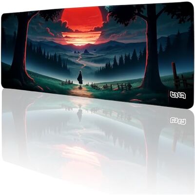 Tilt Grand Tapis de Souris Gamer XXL 80x30 cm Tapis de Bureau Gaming Anti-Dérapant Mouse Pad Imperméable pour PC et Accessoires Gaming Tapis de Clavier (Adventure Road) - Publicité Tilt Grand Tapis de Souris Gamer XXL 80x30 cm Tapis de Bureau Gaming Anti-Dérapant Mouse Pad Imperméable pour PC et Accessoires Gaming Tapis de Clavier (Adventure Road) - Publicité