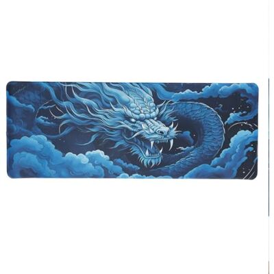 lachineuse Tapis DE Souris XXL Dragon Bleu Mythes et Traditions 800 x 300 x 3 mm Déco Chinoise Antidérapant et Résistant à l'eau Déco Bureau Idée Cadeau Japon Asie - Publicité lachineuse Tapis DE Souris XXL Dragon Bleu Mythes et Traditions 800 x 300 x 3 mm Déco Chinoise Antidérapant et Résistant à l'eau Déco Bureau Idée Cadeau Japon Asie - Publicité